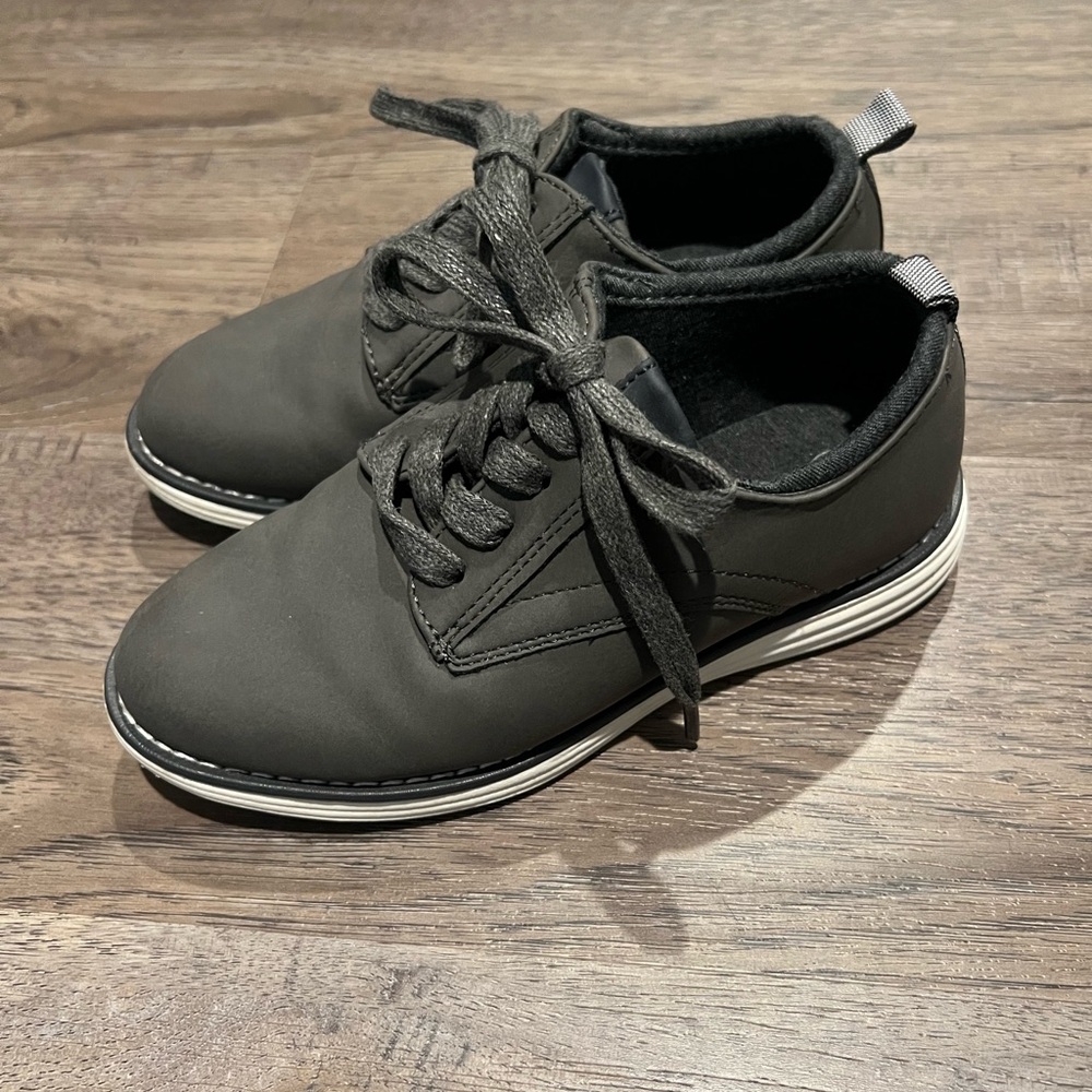 Boys gray shoes, size 13, Cat and Jack brand